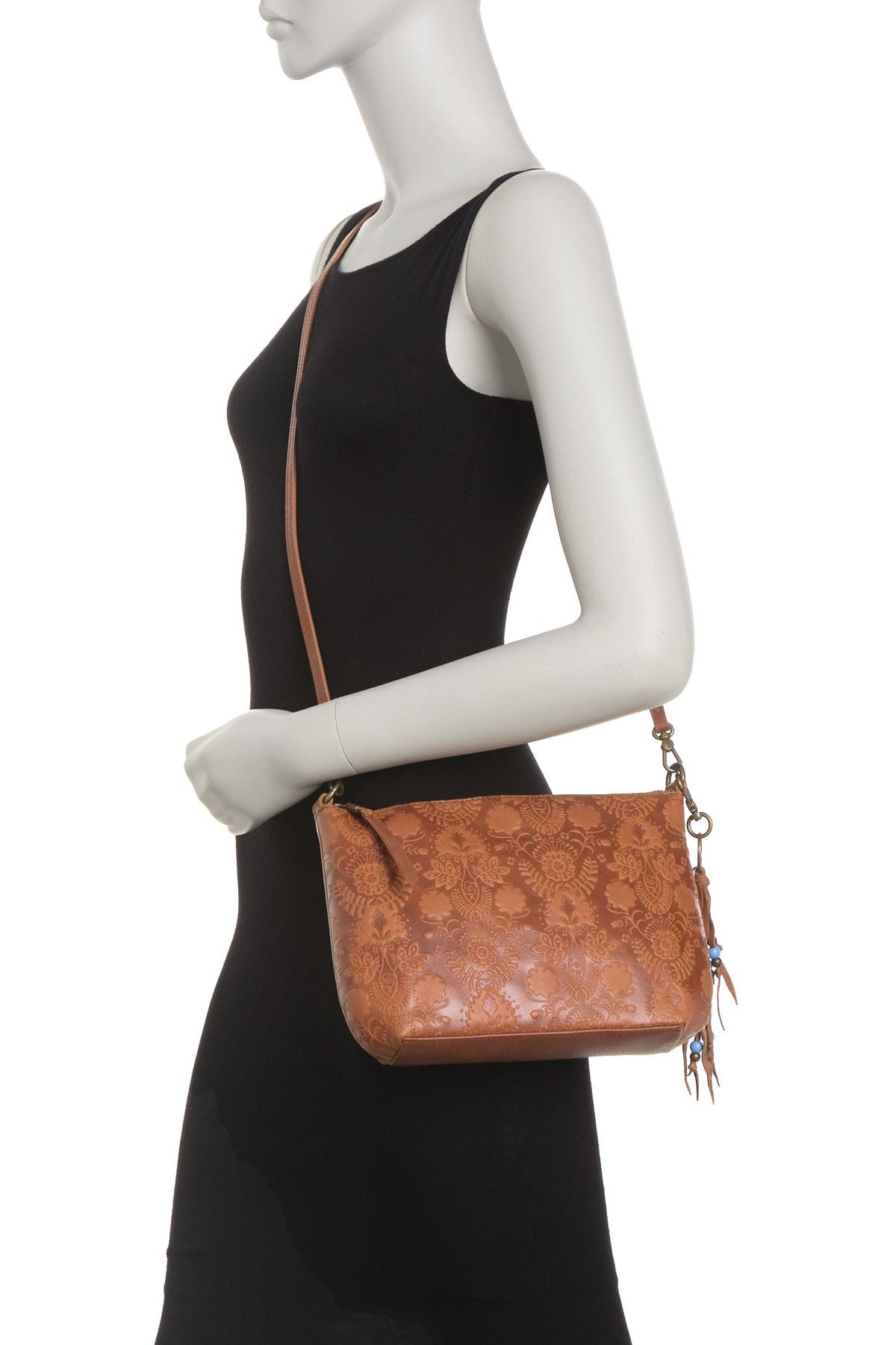sequoia leather crossbody bag