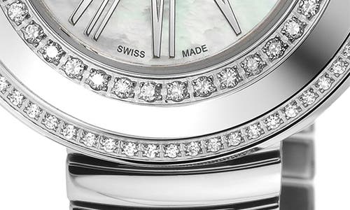 GEVRIL GEVRIL GANDRIA DIAMOND BRACELET WATCH, 36MM