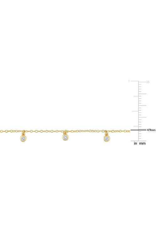 Created Forever Lab Grown Diamond Station Necklace In Gold