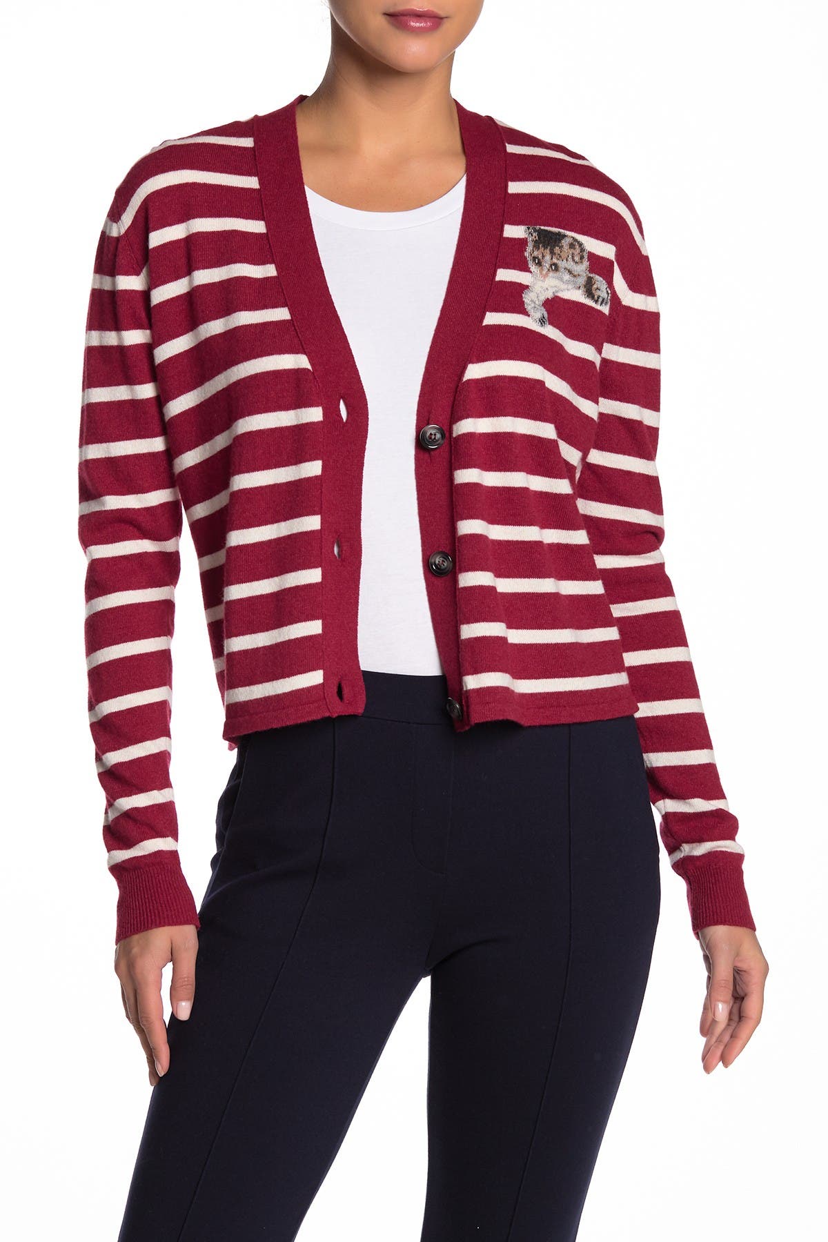 cat cardigan