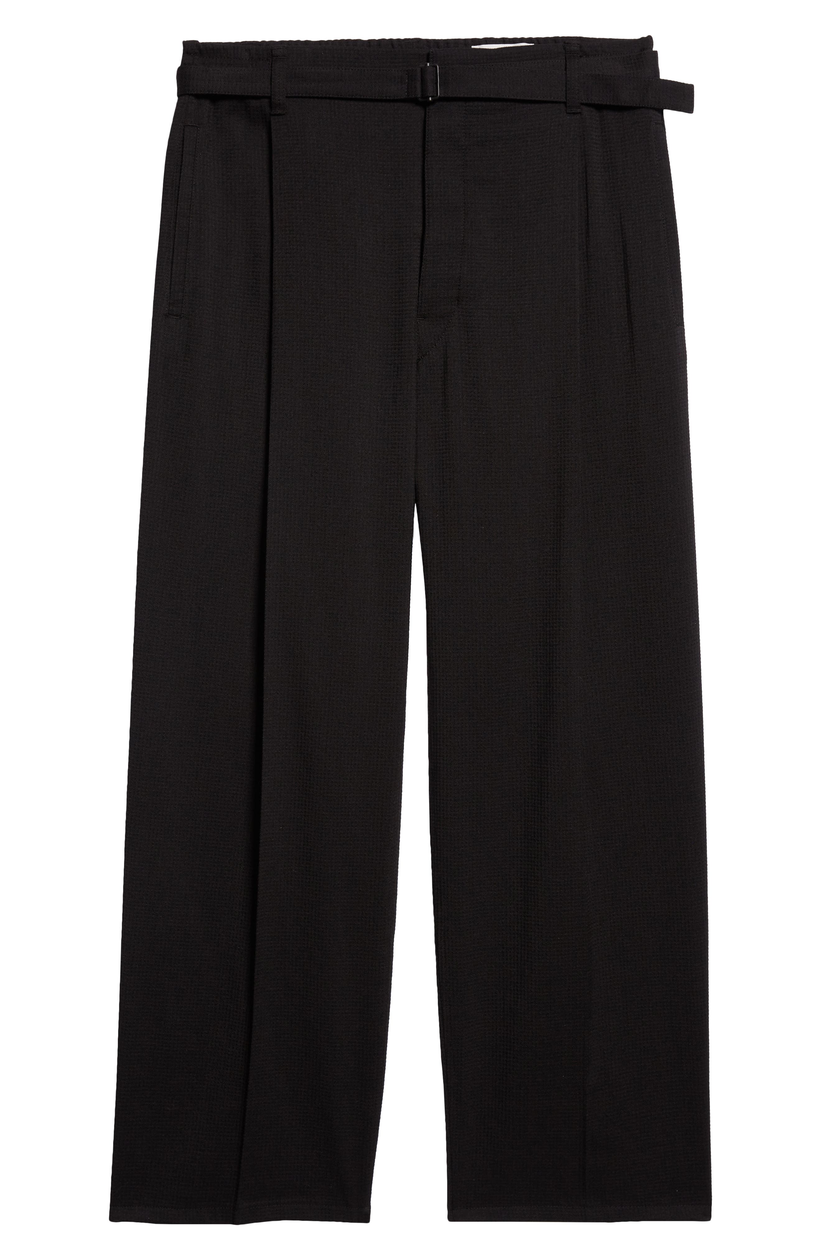 Lemaire Easy Belted Pleated Pants | Nordstrom