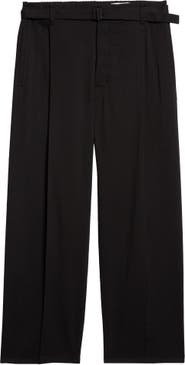 Lemaire Easy Belted Pleated Pants | Nordstrom