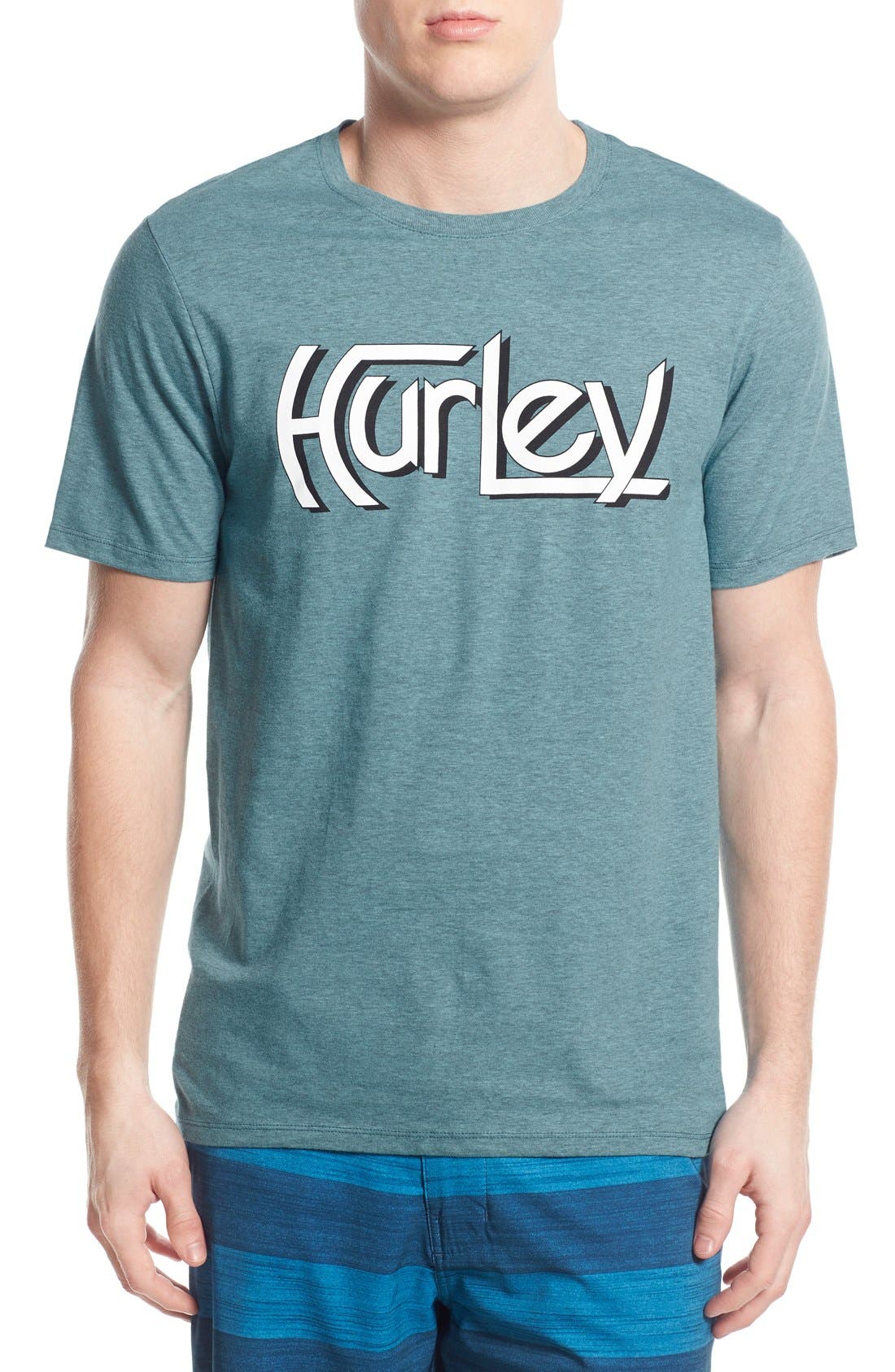 Hurley 'Original' Logo Graphic Crewneck TShirt Nordstrom