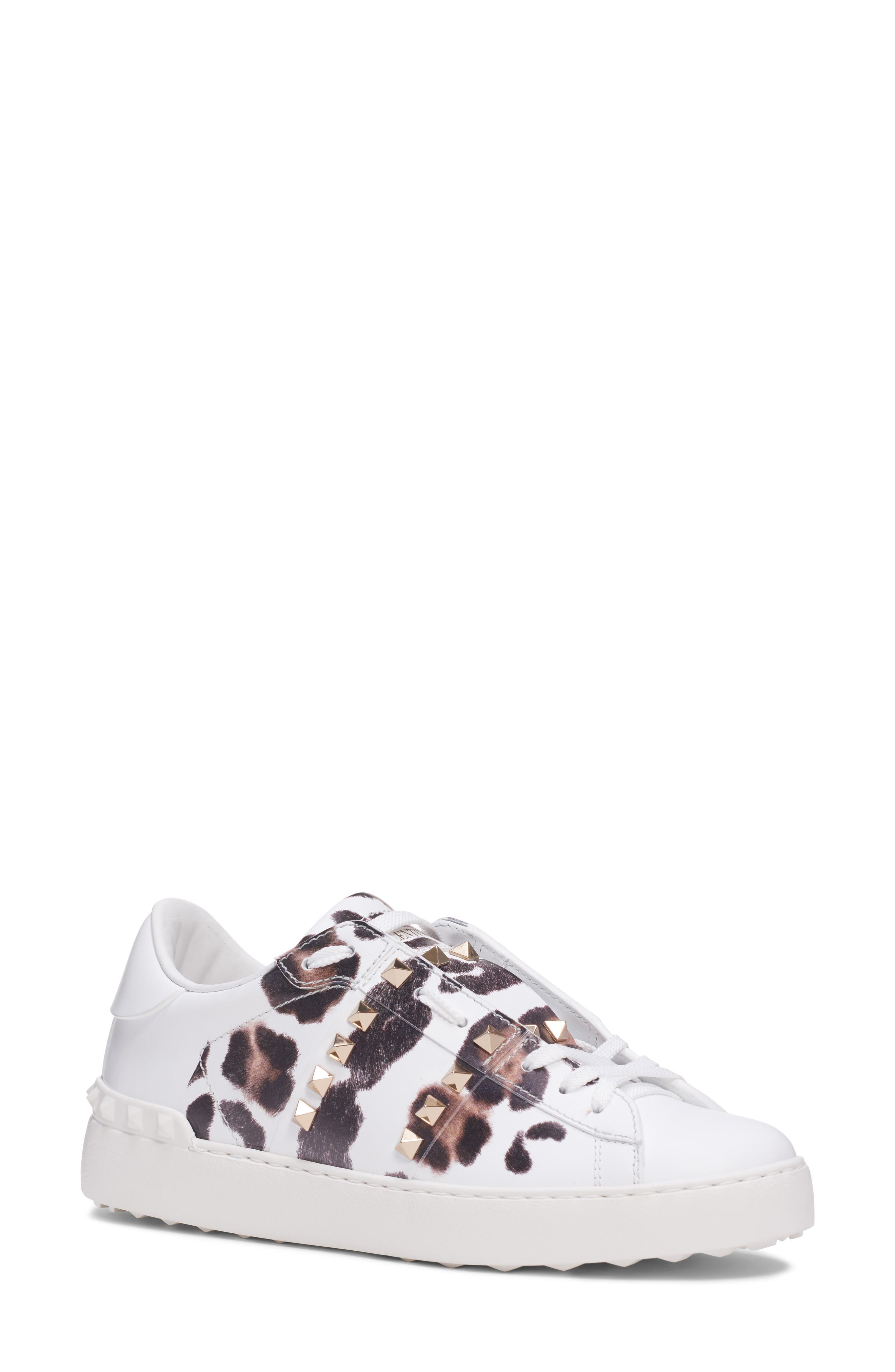 valentino leopard sneakers