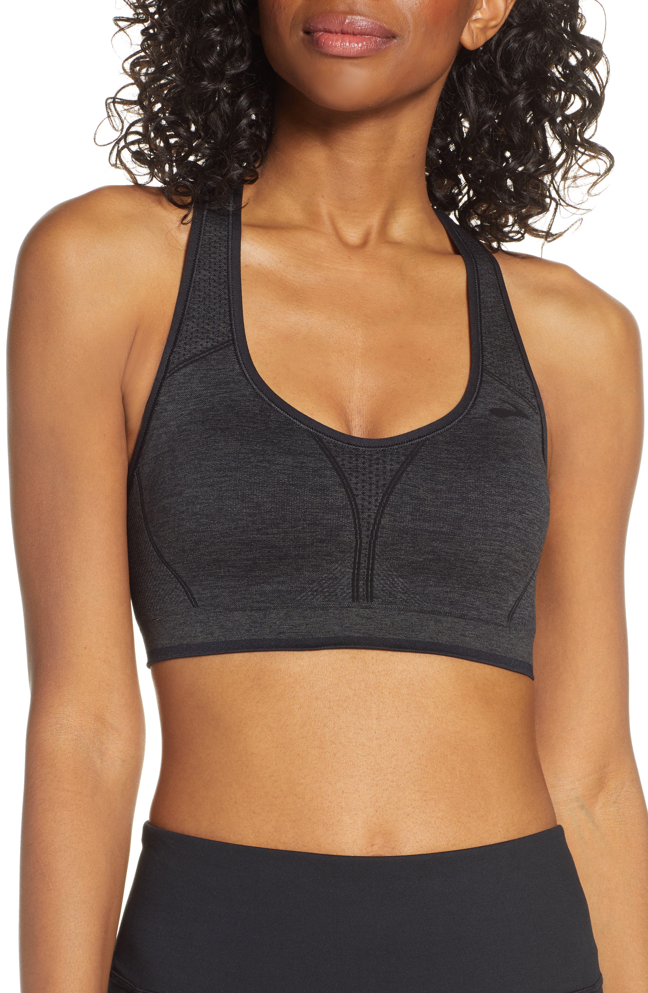 brooks racerback sports bra