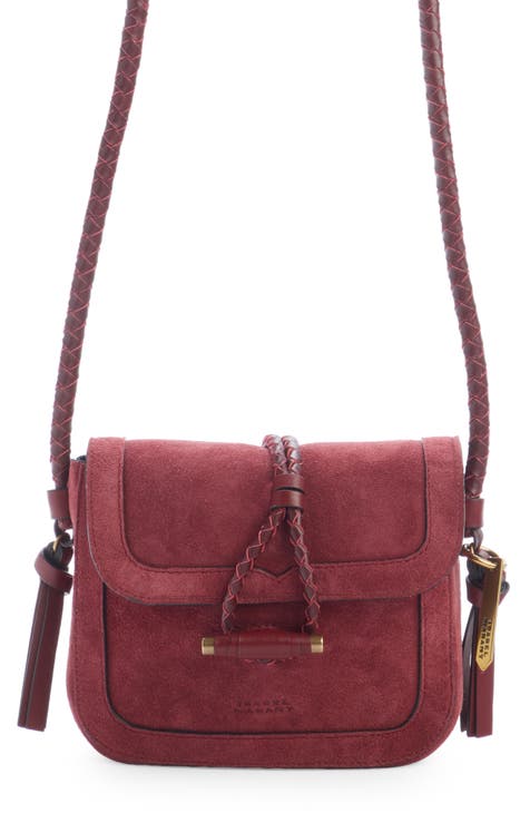 Judith Leiber Leather Crossbody Bag - Red Crossbody Bags, Handbags