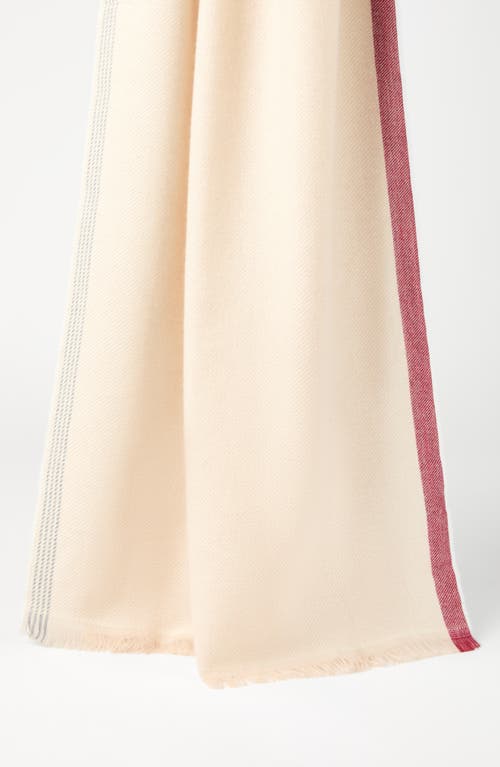 Shop Brunello Cucinelli Cashmere Scarf In Sand