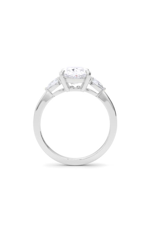 Hautecarat Lab Grown Diamond Ring, 2.5ct In 18k White Gold