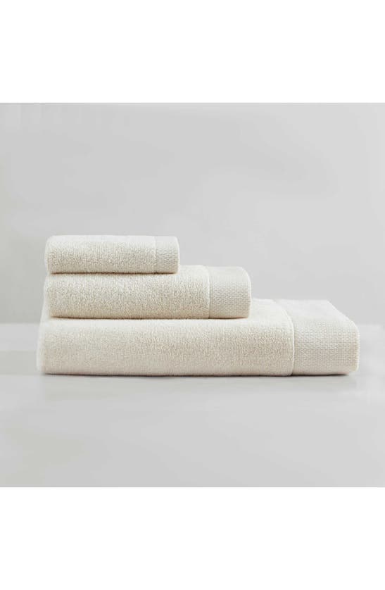 Shop Calvin Klein Entwine 3-piece Towel Set In Light Beige