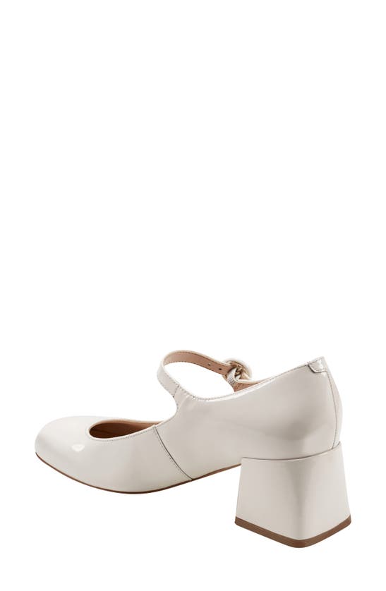 Shop Marc Fisher Ltd Nessily Mary Jane Pump In Ivory
