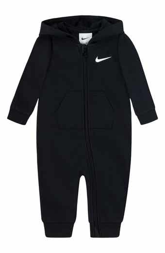 Nike Hooded French Terry Romper Nordstrom