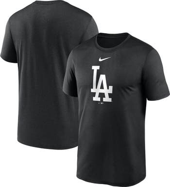 Nike Men's Nike Black Los Angeles Dodgers New Legend Logo T-Shirt