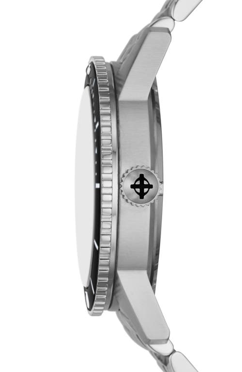 Shop Zodiac Super Sea Wolf Bracelet Watch, 40mm In Silver