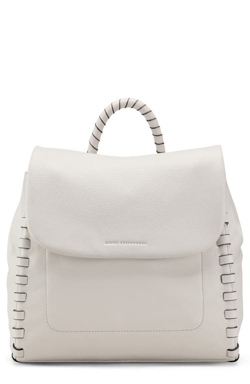 Shop Aimee Kestenberg Zen Leather Backpack In Chalk