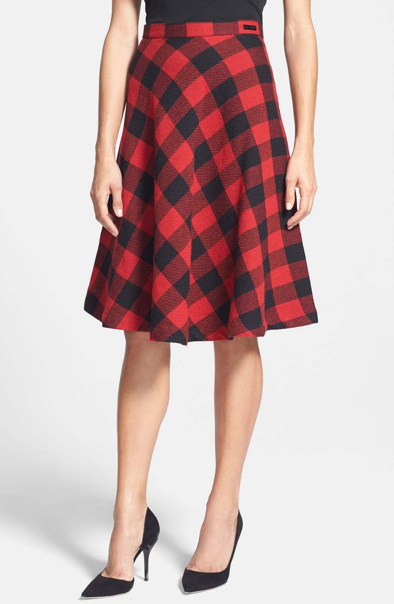 Pink Tartan Buffalo Plaid Circle Skirt | Nordstrom