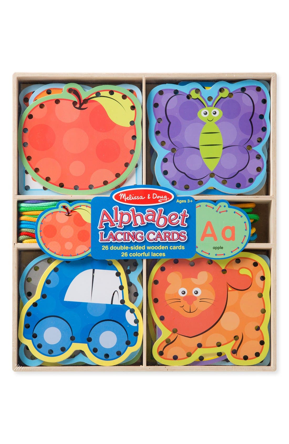 Melissa &amp; Doug Alphabet Lacing Cards | Nordstrom