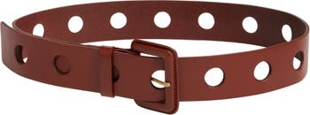 Eden Leather Buckle Belt