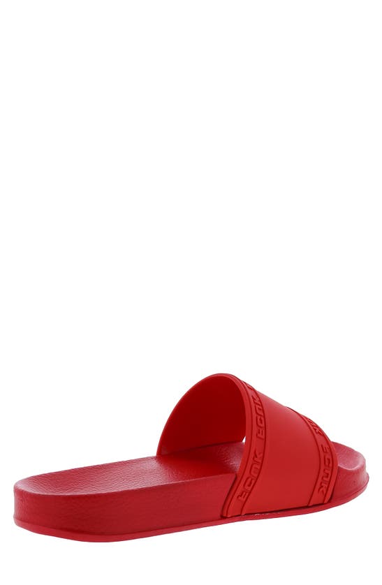 Shop French Connection Fitch Slide Sandal In Red