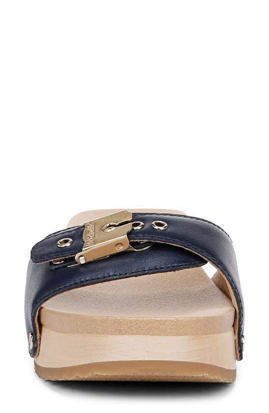Shop Dr. Scholl's Original Too Platform Sandal In Navy
