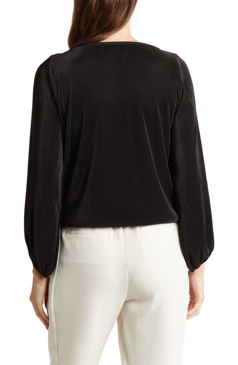 Lovely Black Top - Wrap Top - Short Sleeve Top - Blouse - $44.00 - Lulus