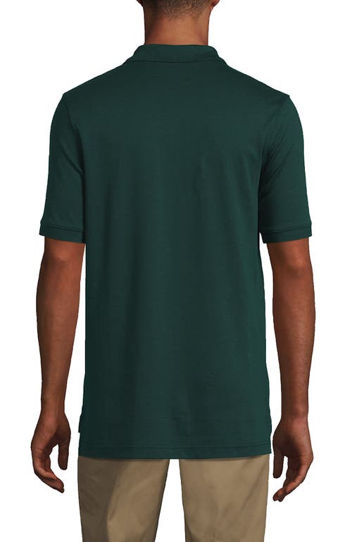 LANDS' END LANDS' END SCHOOL UNIFORM LONG SLEEVE INTERLOCK POLO SHIRT