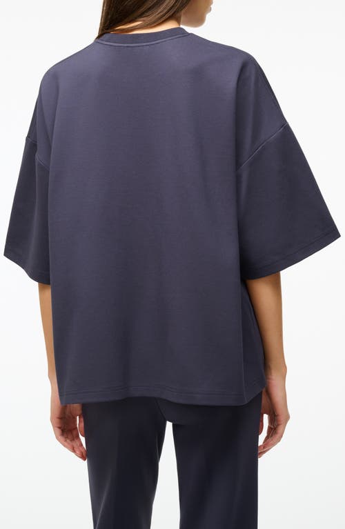 Staud Capsule Oversized Top In Navy