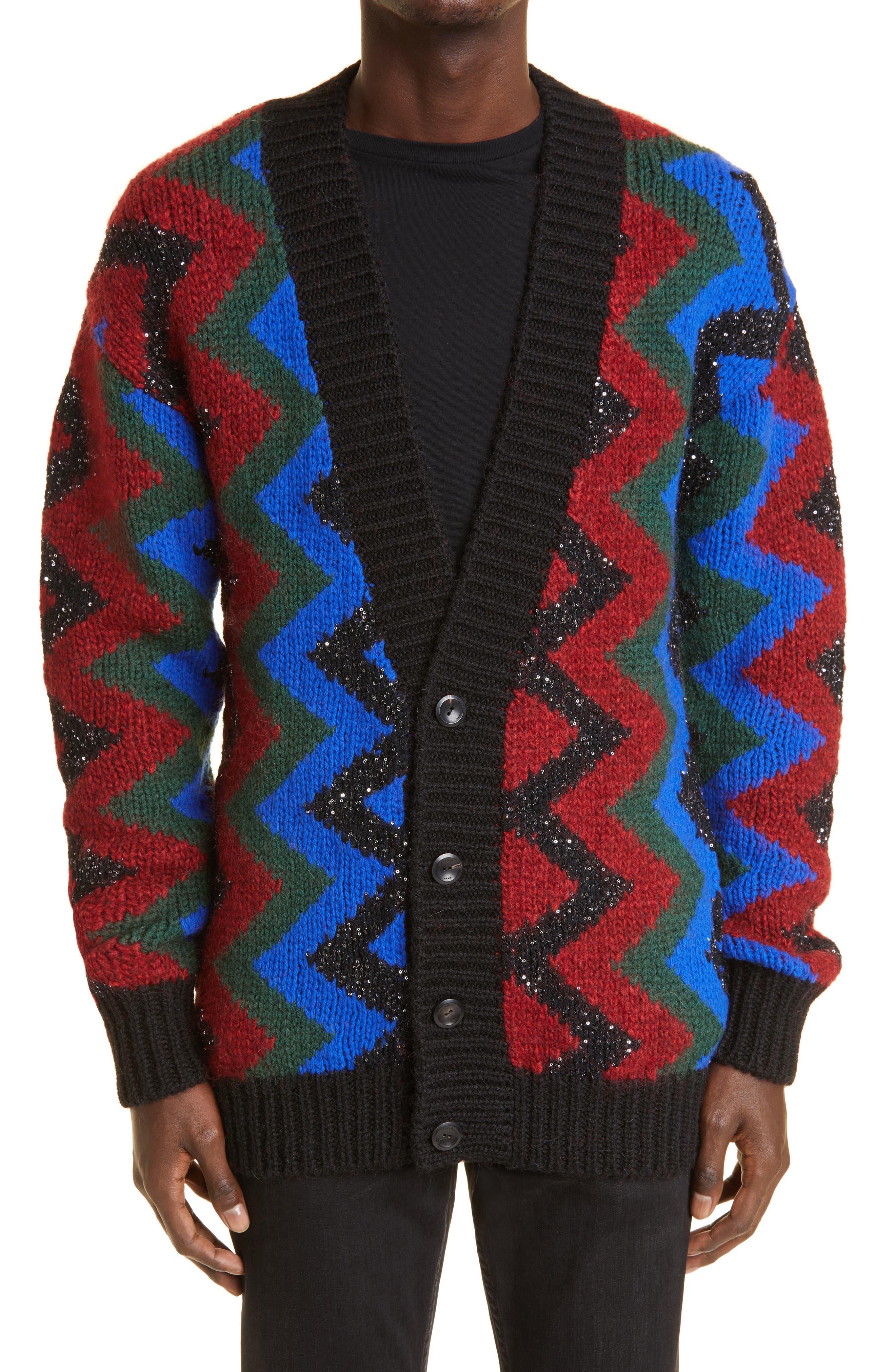 ysl mens cardigan