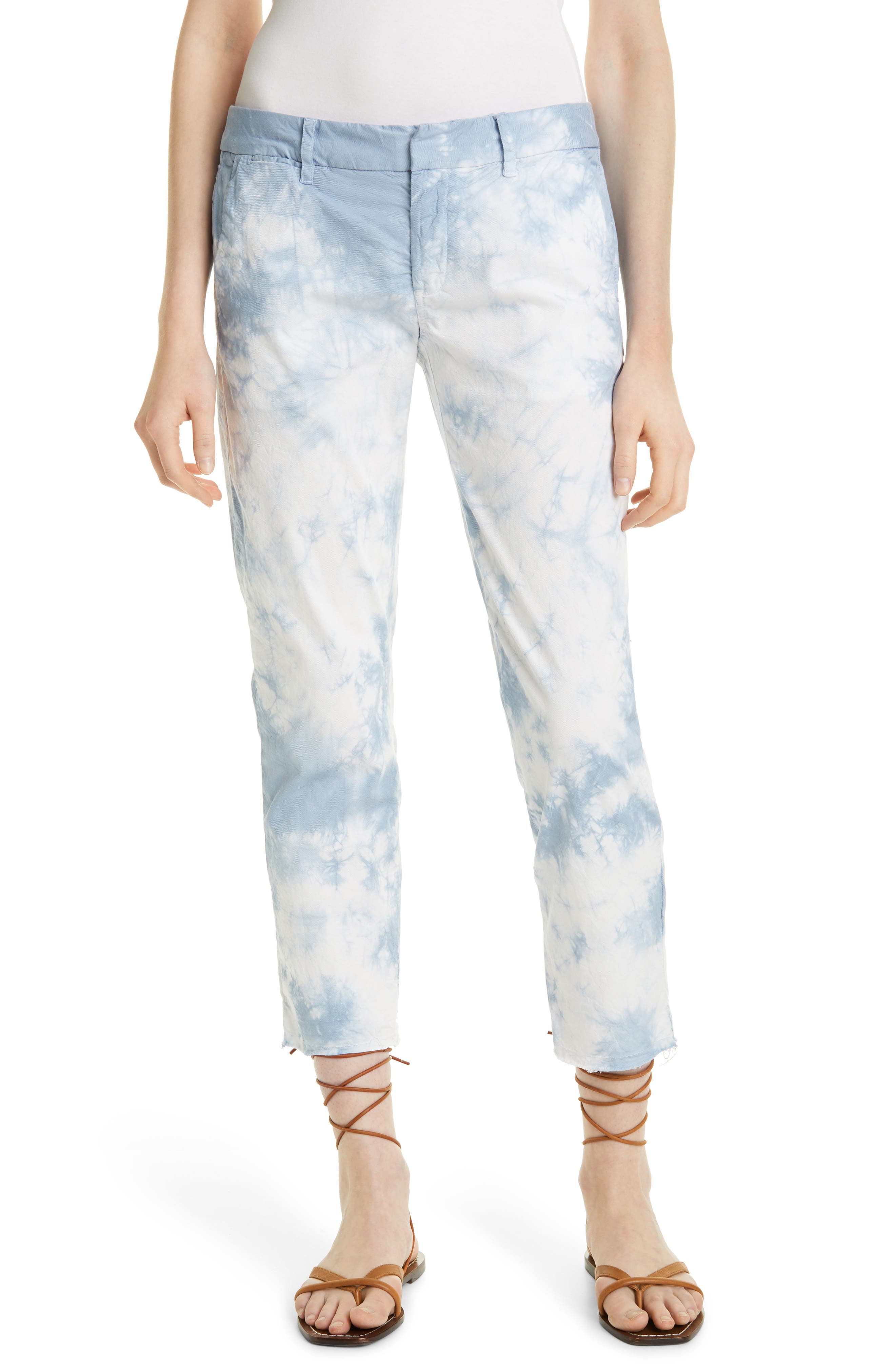tie dye stretch pants