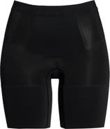Spanx Womans Oncore Mid-Thigh Short Very Black Size Small 