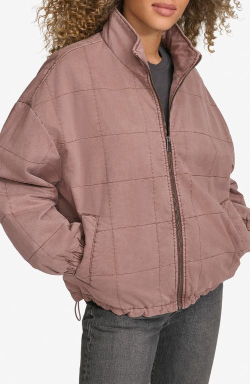Levi's Women's Box Quilted Cotton Jacket In Rose