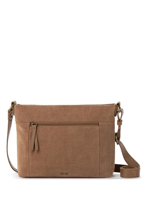 Shop The Sak Melrose Crossbody Bag In Tobacco Suede