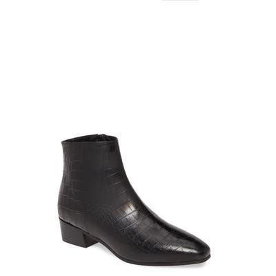 Aquatalia Fuoco Water Resistant Bootie, Black