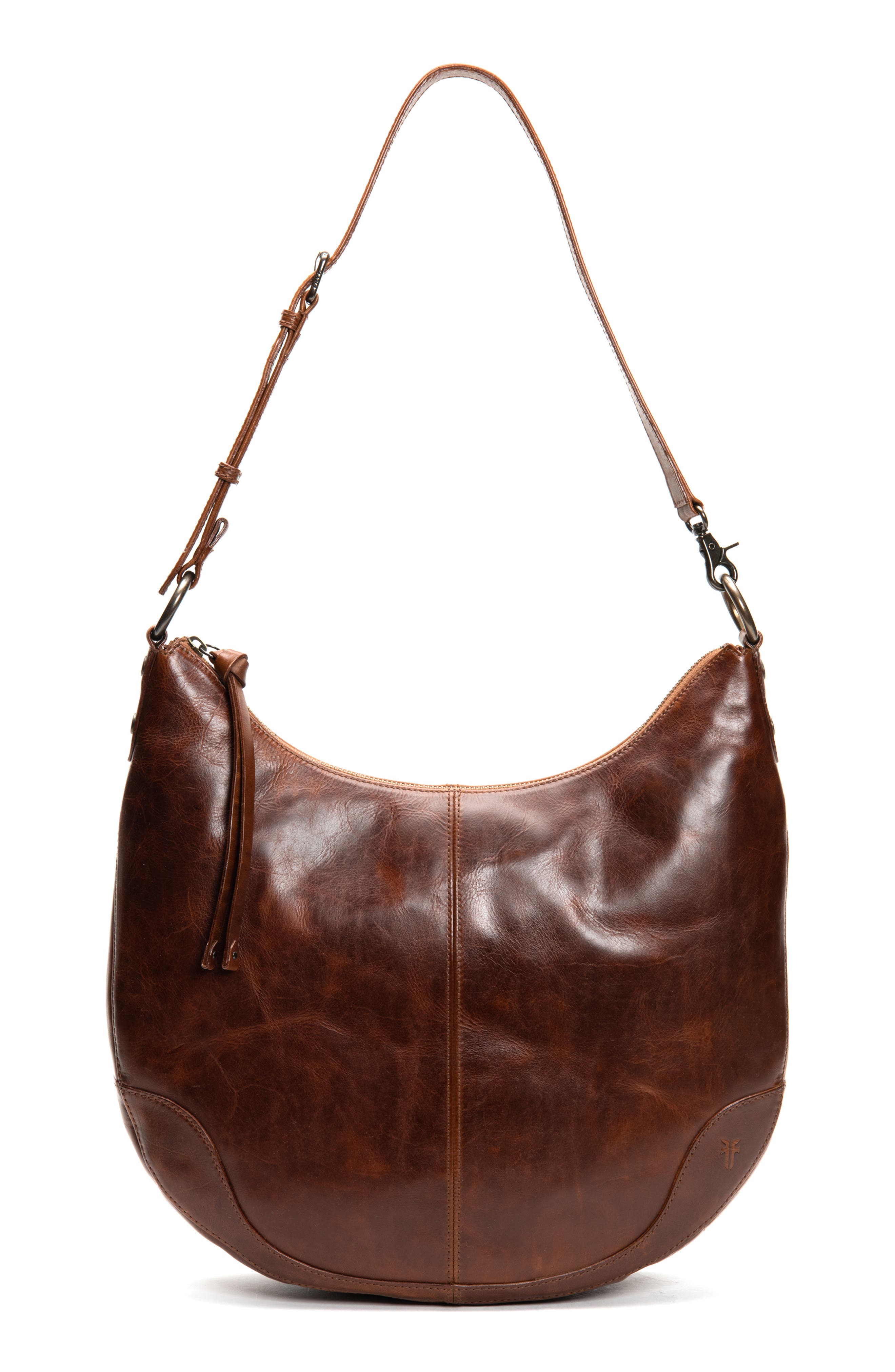 frye melissa leather hobo