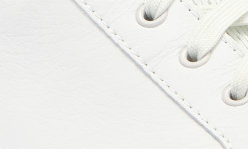 Johnston & Murphy Calm Sneaker In White Full Grain