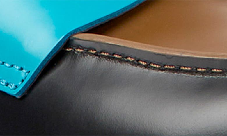 Camper Walden Leather Loafers In Black Multi