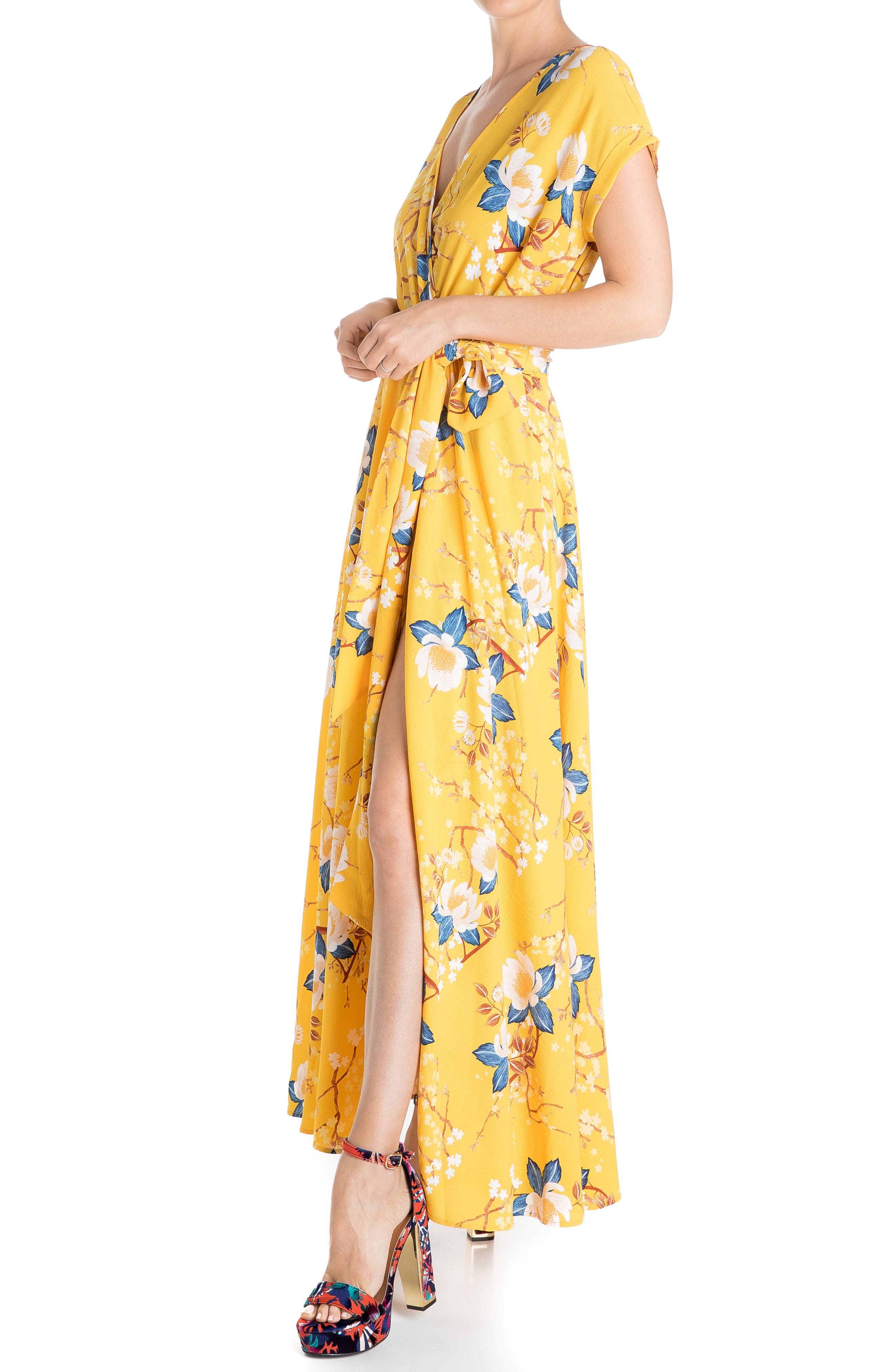 Jasmine VNeck Maxi Dress