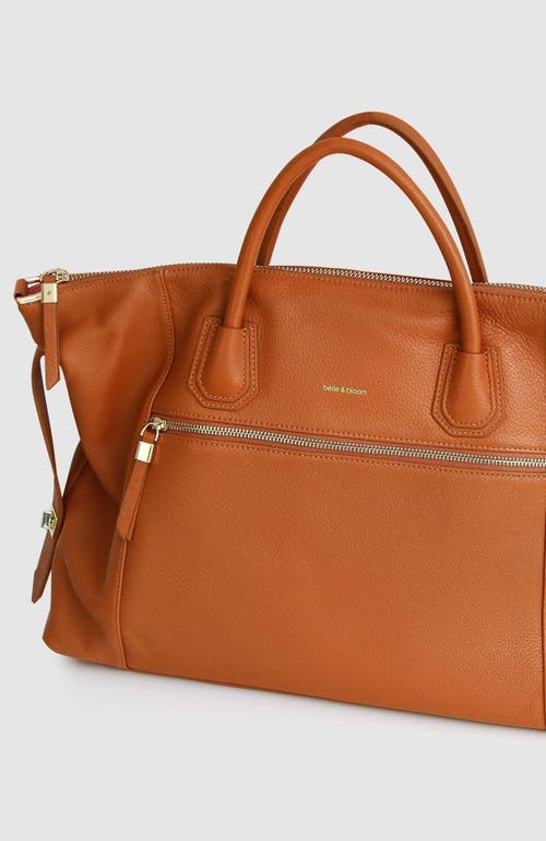 Belle & Bloom Wild Heart Weekender Bag In Camel
