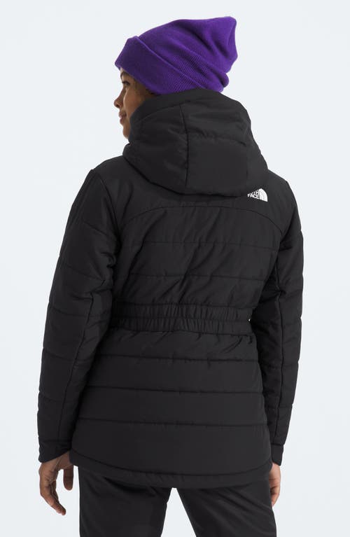 Shop The North Face Kids' Zaphira Water Repellent Hooded Snow Jacket In Tnf Black