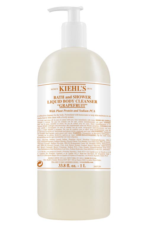 Kiehl's Since 1851 Grapefruit Bath & Shower Liquid Body Cleanser at Nordstrom, Size 16.9 Oz