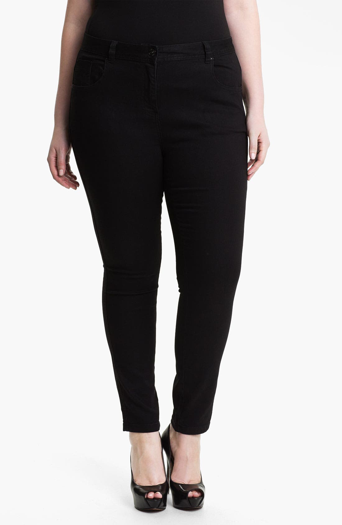 Evans 'Super Stretch' Jeans (Plus Size) Nordstrom