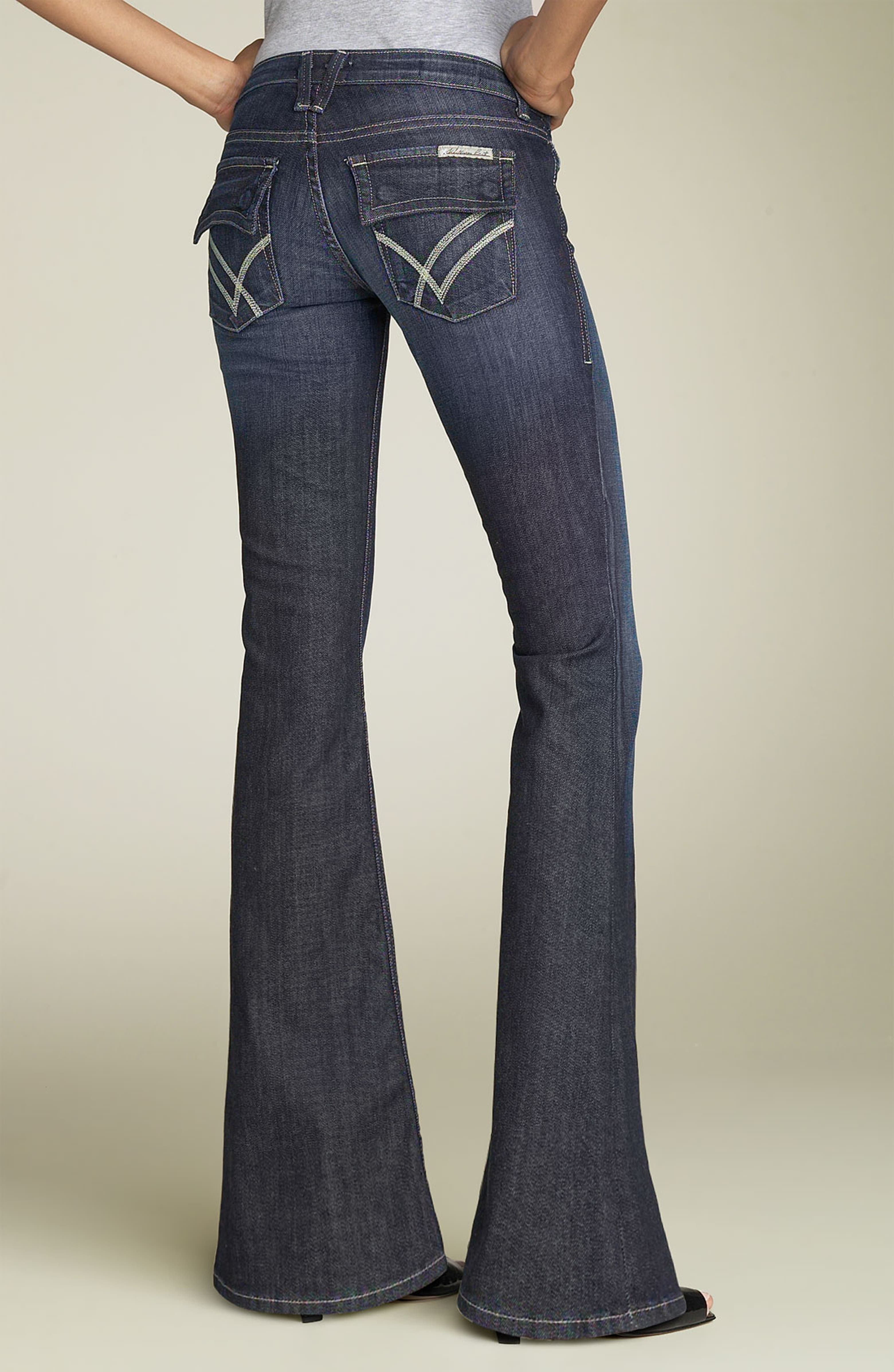 William Rast 'Belle' Flare Stretch Jeans (Lagoon Wash) | Nordstrom