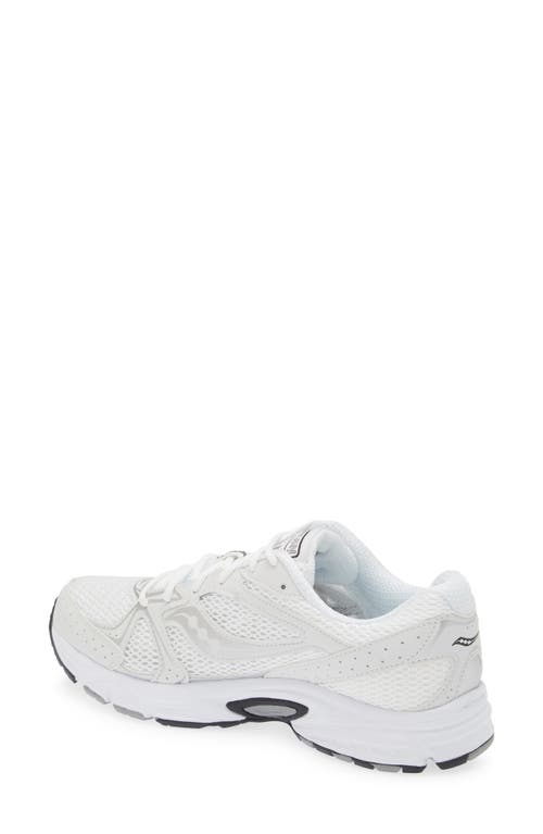 Shop Saucony Grid Ride Millennium Sneaker In White/silver