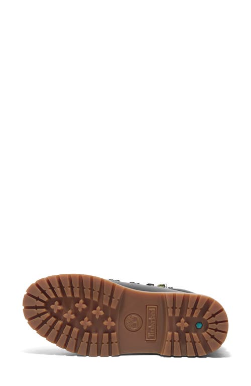Timberland Stone Street Platform Boot In Black Full Grain