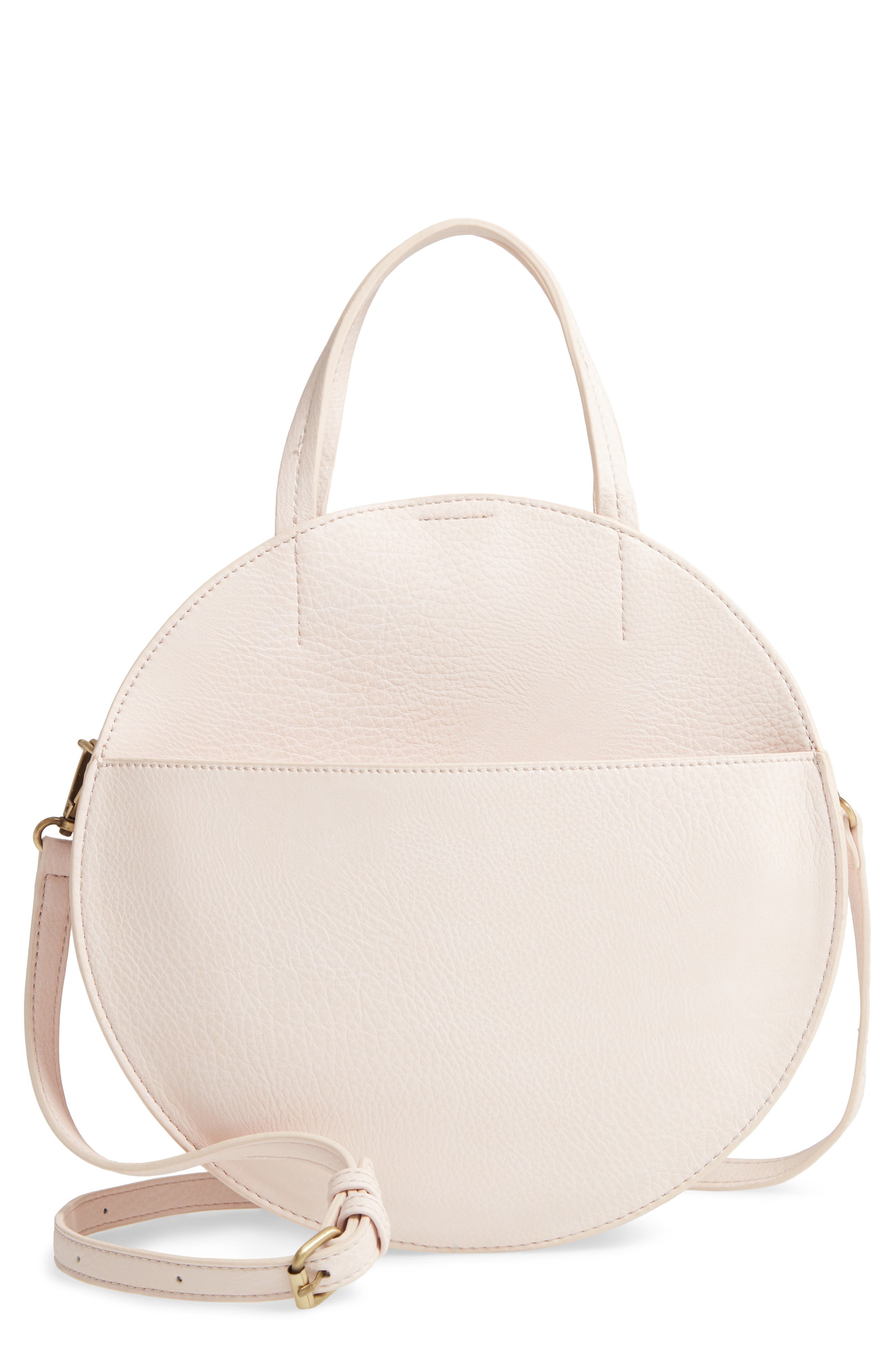 round crossbody bag