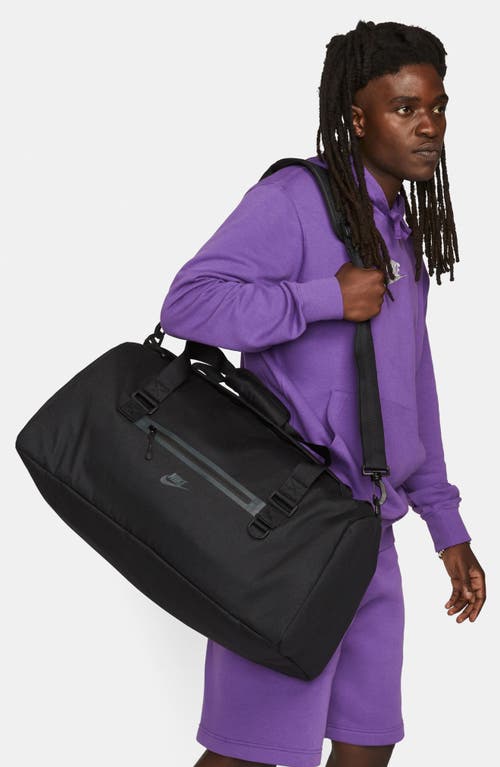 Shop Nike Elemental Duffle Bag In Black/black/anthracite