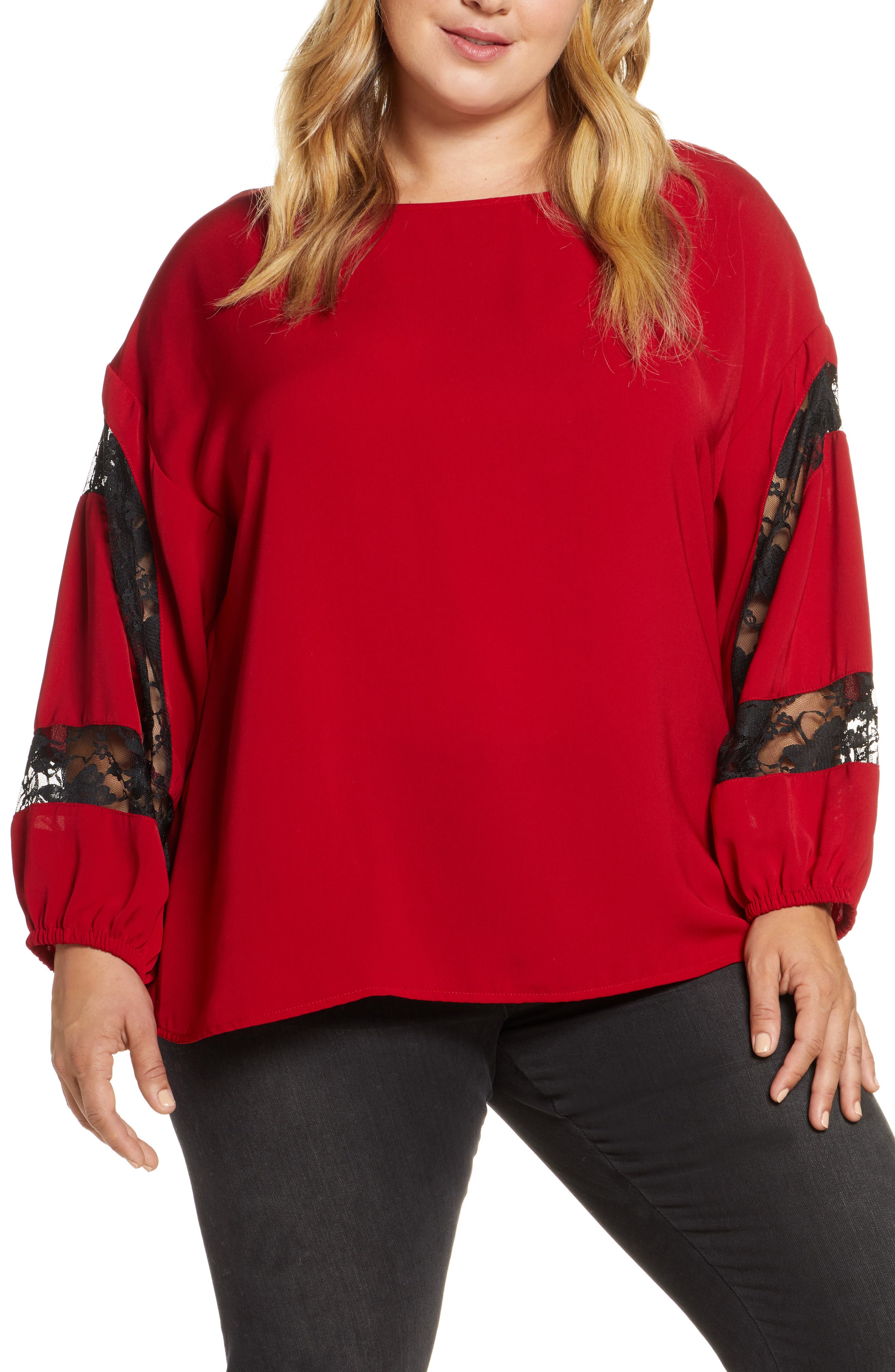 Women's Red Plus-Size Tops | Nordstrom