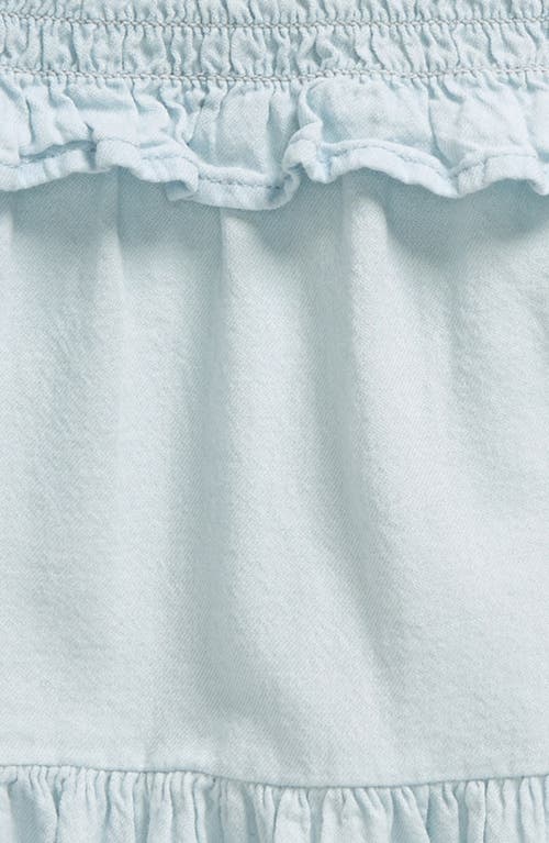 Shop Tucker + Tate Smocked Bow Strap Dress & Bloomers In Light Wash