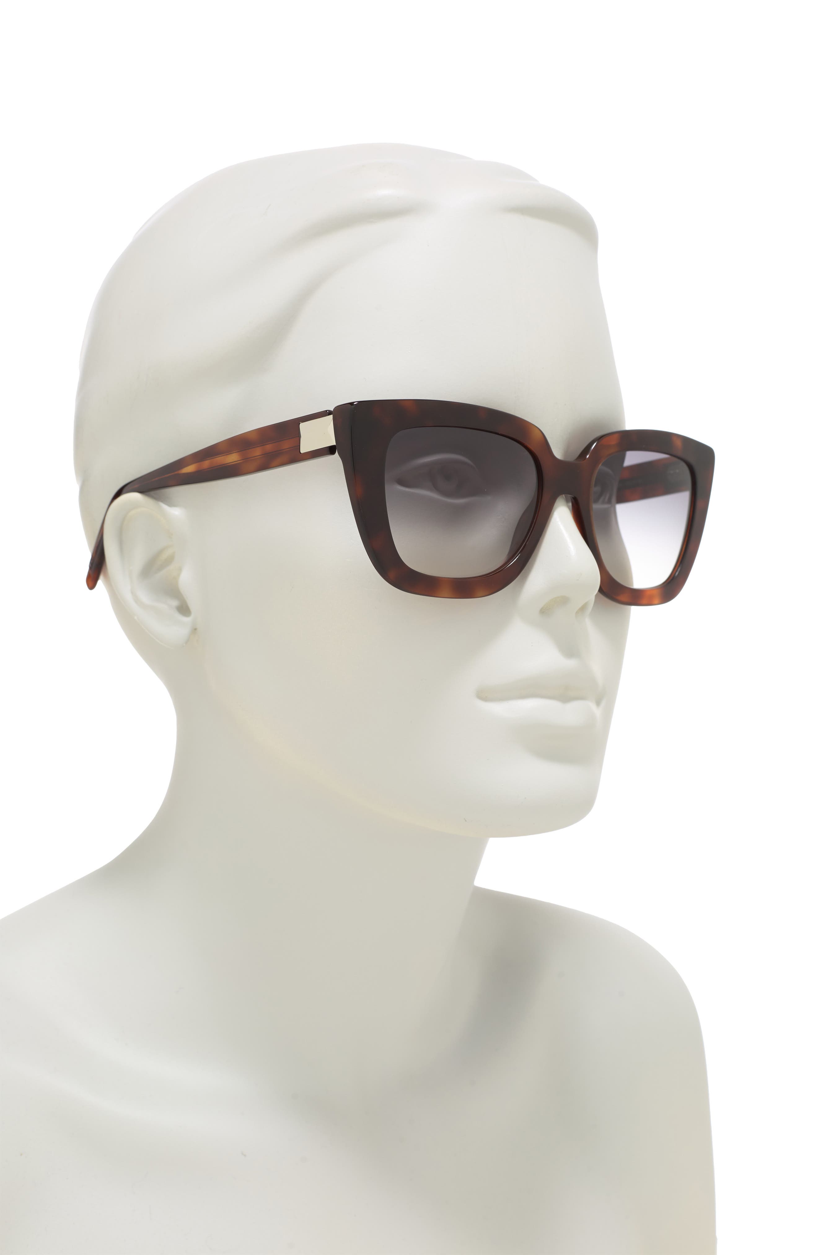 53mm square sunglasses