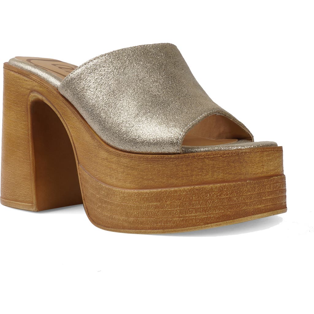 Candies Candie's Brizol Platform Sandal In Gold
