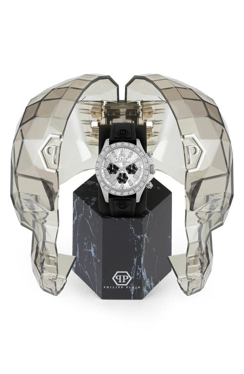 Philipp Plein Nobile Racing Chronograph Watch In Stainless Steel